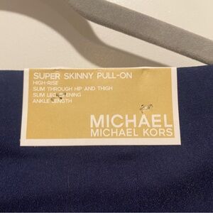 Michael Kors High-rise Super Skinny Pull-on Pants - Brand-new with tags!